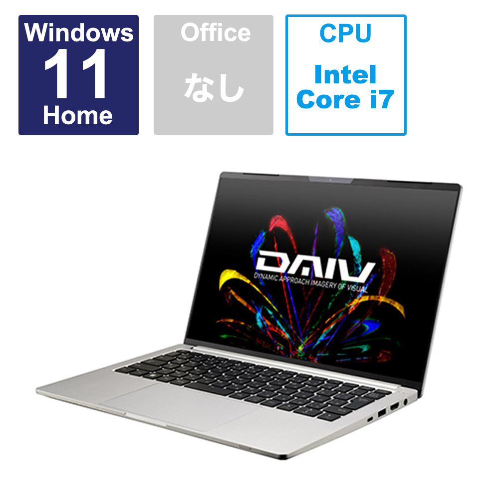 ノートパソコン DAIV Z4-I7U01BC65CNHSR3 ［14.0型 /Windows11 Home