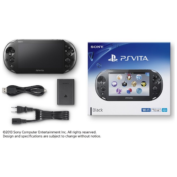 PS Vita PCH 2000 本体 BLACK ブラック - 携帯用ゲーム本体