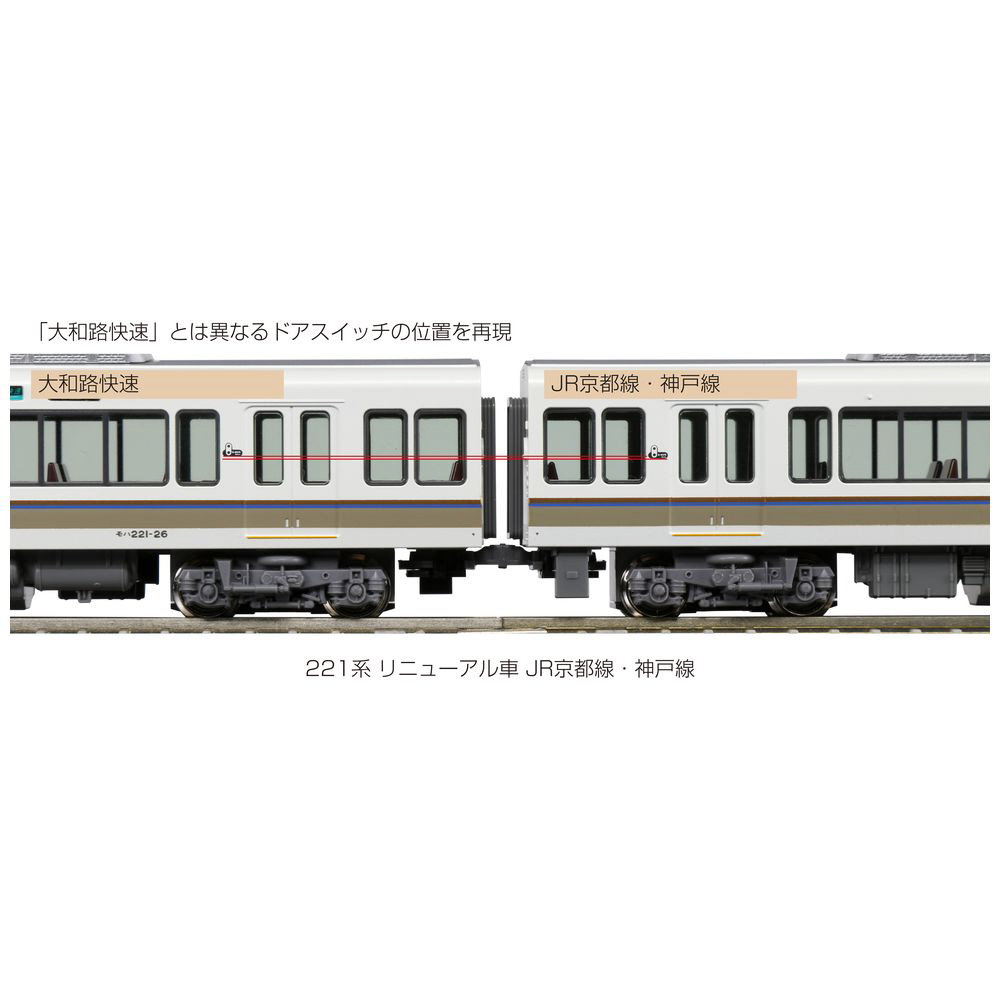 【Nゲージ】10-1578 221系 リニューアル車 JR京都線・神戸線 8両セット_2