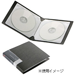 BSCD01F12BK (CD/DVDファイル/ブックタイプ/12枚収納/ブラック)