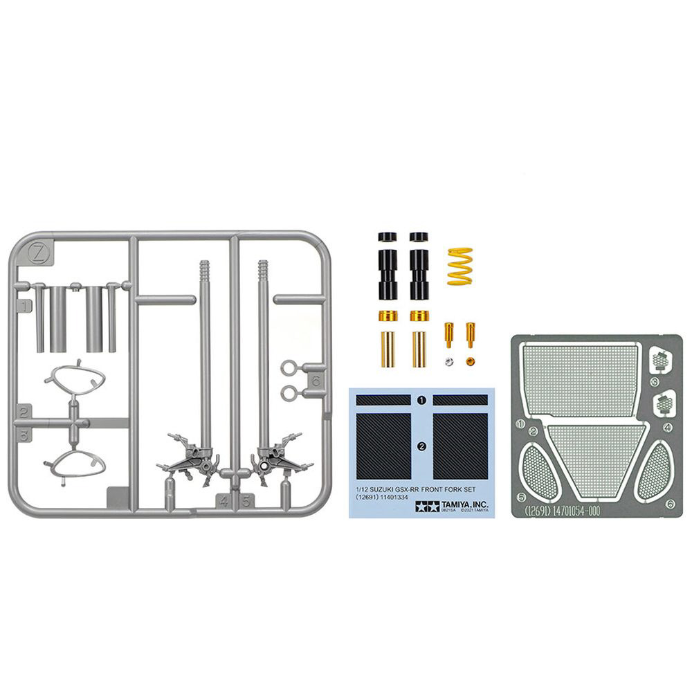 1/12 ディテールアップパーツ No．91 スズキ GSX-RR ’20 フロントフォークセット