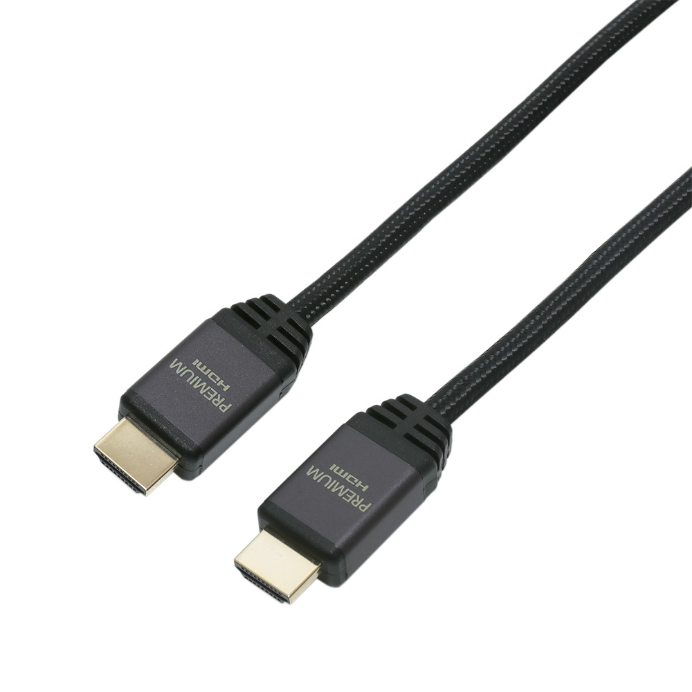 HDCPR12BK HDMIケーブル ブラック ［1.2m /HDMI⇔HDMI /スタンダード