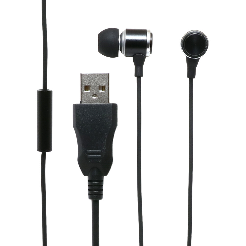 ヘッドセット UHP-06/BK ［USB /両耳 /イヤホンタイプ］｜の通販