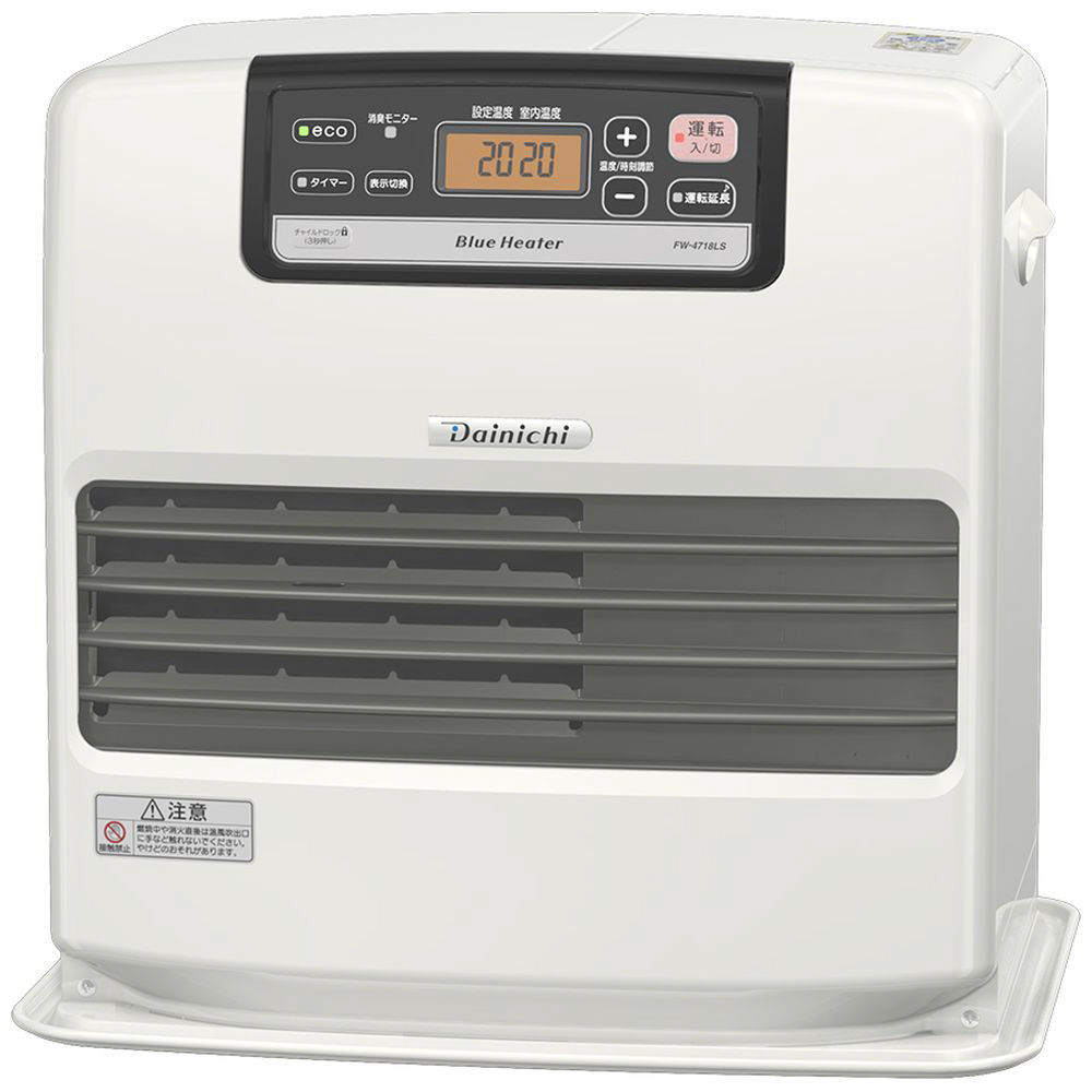 【美品】石油ファンヒーター ウォームホワイト　FW-4718LS-Wダイニチ FW4718LS-W 石油ファンヒーター ウォームホワイト｜の通販は
