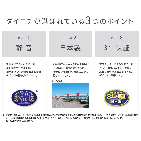 ハイブリッド式加湿器 Dainichi Plus ホワイト HD-3022-W