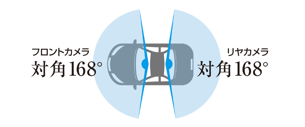 STARVIS2搭載 前後2カメラドライブレコーダー ZDR045 ［前後カメラ対応 /Full HD（200万画素） /駐車監視機能なし  /セパレート型］｜の通販はソフマップ[sofmap]