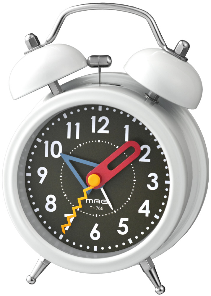 目覚まし時計 【MAG】 T-766 WH-Z ［アナログ］｜の通販はソフマップ