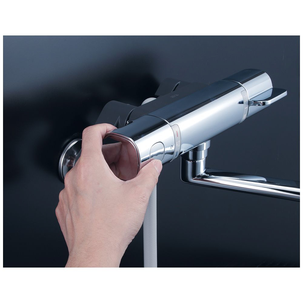 バス・洗面所用品 KVK FTB100KT KVK [予約 1ヶ月以上以降]【直送】 浴室サーモ水栓 壁付