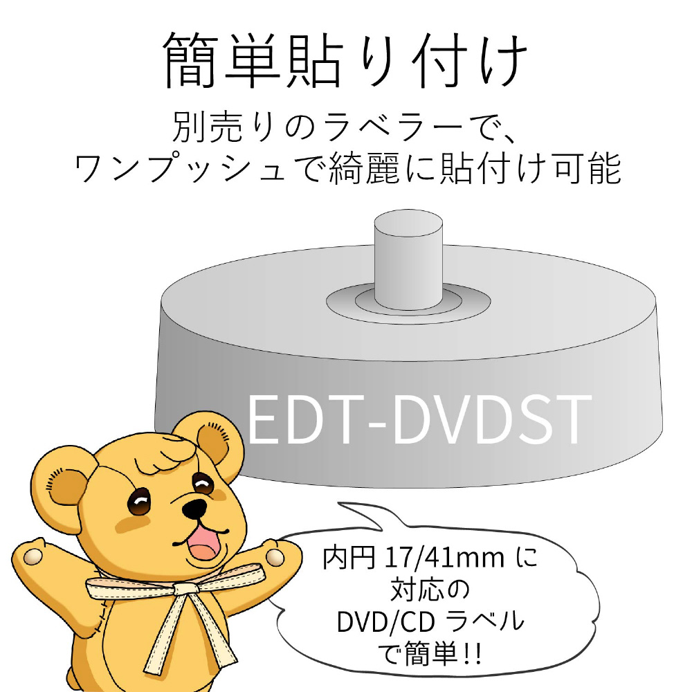 EDT-KDVD2 （DVDラベル/フォト光沢 40枚）｜の通販はソフマップ[sofmap]