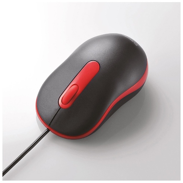 【在庫限り】 マウス M-Y6URRD レッド ［光学式 /3ボタン /USB /有線］
