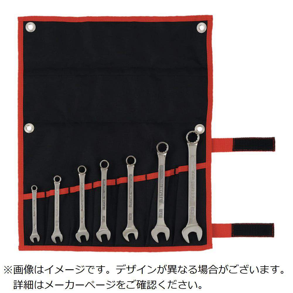 TONE チタンツール コンビネーションスパナセット 7pcs TMS700｜の通販