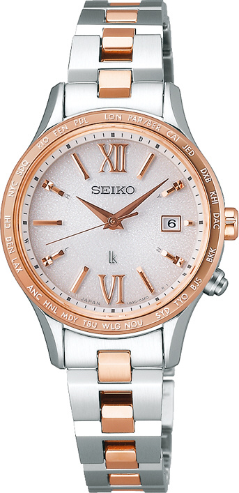 【稀少・美品】SEIKO ルキア 腕時計 SSVV036 電波ソーラー