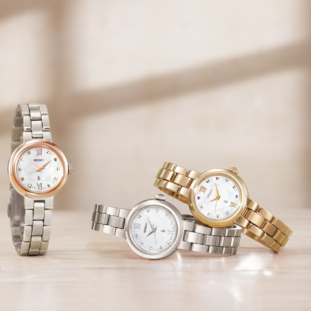 SSVR134 【ソーラー時計】 ルキア(LUKIA) Lady Collection ピンク