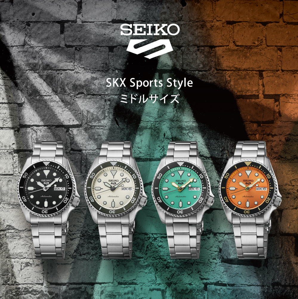 メカニカル 自動巻（手巻つき）】セイコー5スポーツ(Seiko 5 Sports 