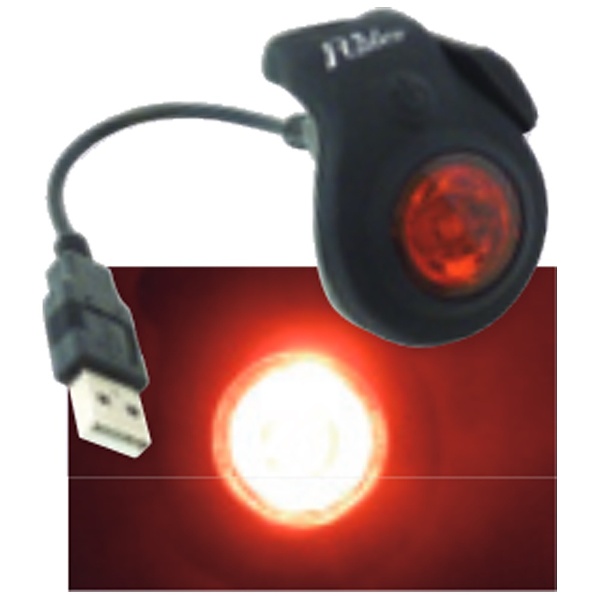 Ruler USB リアライト（ブラック/赤LED）ECO-R1-A｜の通販はソフマップ[sofmap]