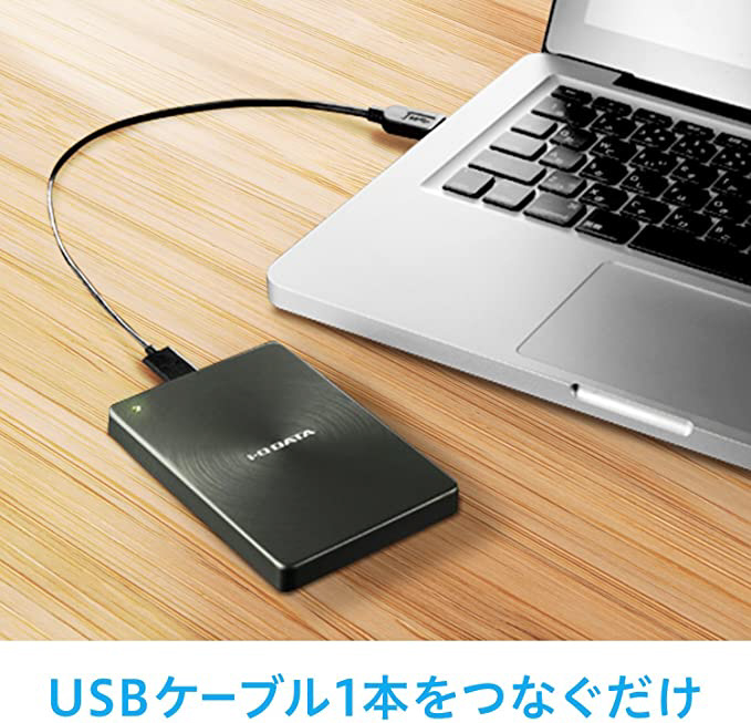 USB 3.1 Gen1 Type-C対応 ポータブルハードディスク「カクうす」 HDPX