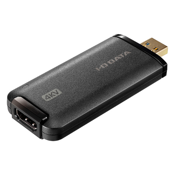 ウェブカメラ化 [USB-A接続 →ポート：HDMI] 4K対応・UVC対応 GV-HUVC