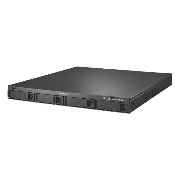 LAN DISK L [8TB搭載 /4ベイ] ラックマウント 10GbE対応 法人向けNAS 