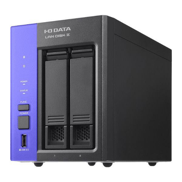 LAN DISK Z [2TB搭載 /2ベイ] Windows Server IoT 2025 for