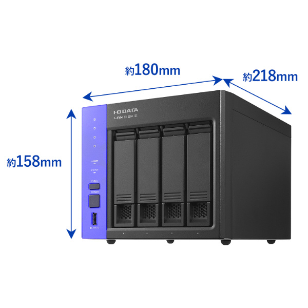 LAN DISK Z [8TB搭載 /4ベイ] Windows Server IoT 2025 for Storage