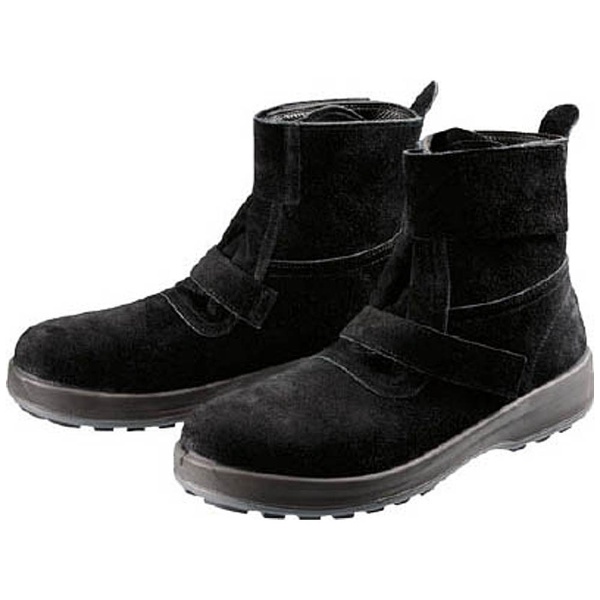 シモン　安全靴　WS28黒床　24．5cm WS28BKT-24.5