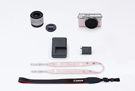 Canon EOS m100 ピンクカメラバッグ付き