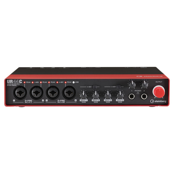 USBオーディオインターフェイス UR44C RD レッド＆ブラック｜の通販は