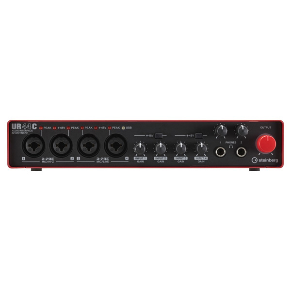 USBオーディオインターフェイス UR44C RD レッド＆ブラック｜の通販は
