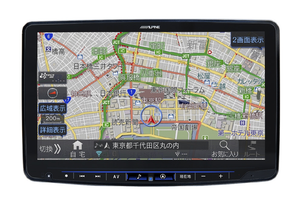 カーナビ フローティングビッグX XF11NX ［11型 /フルセグ /Bluetooth