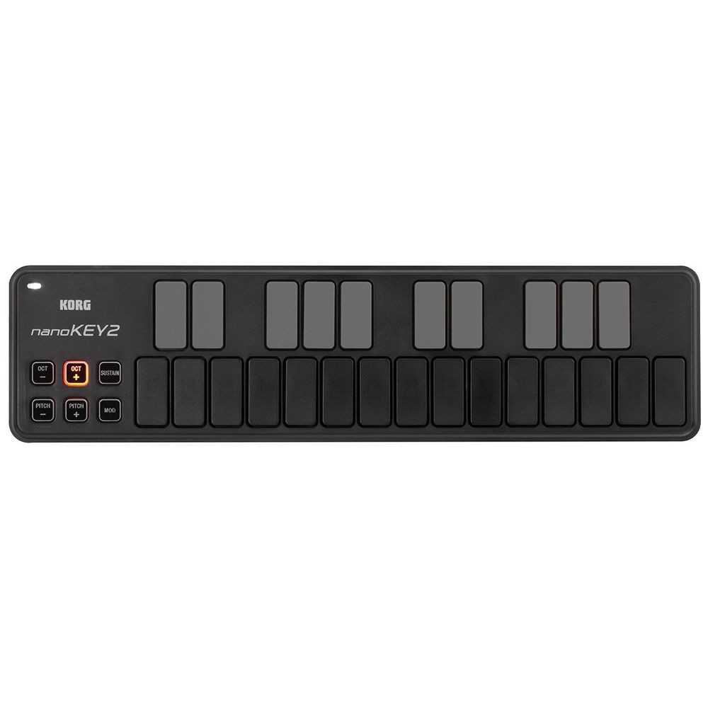 nanoKEY2 BK(USB-MIDIキーボード/ブラック)