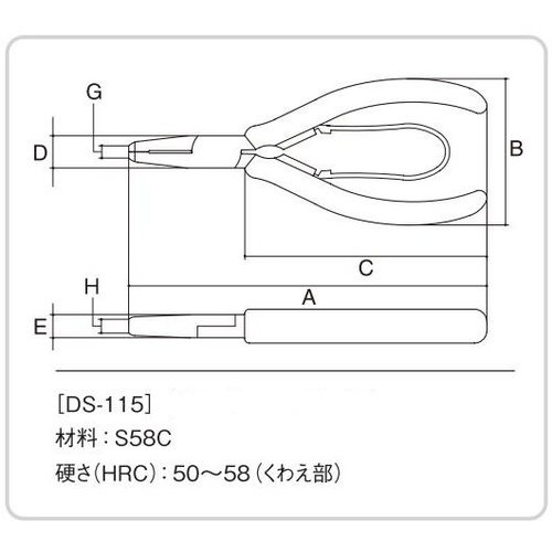 スリーピークス ミニトラスねじプライヤー バネ付 115mm Ds 115tz の通販はソフマップ Sofmap