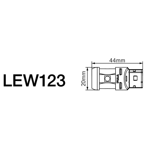 PIAA LEDバルブ 6600K 1600lm 2個セットT20バックランプ PIAA 【在庫有・即納】 バックランプ バックアップ用バルブ LED