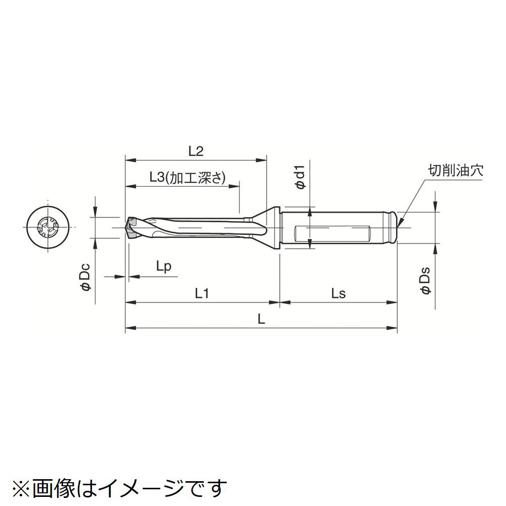 京セラ ドリル用ホルダ ＳＦ１６−ＤＲＡ１４５Ｍ−３ １個 （メーカー