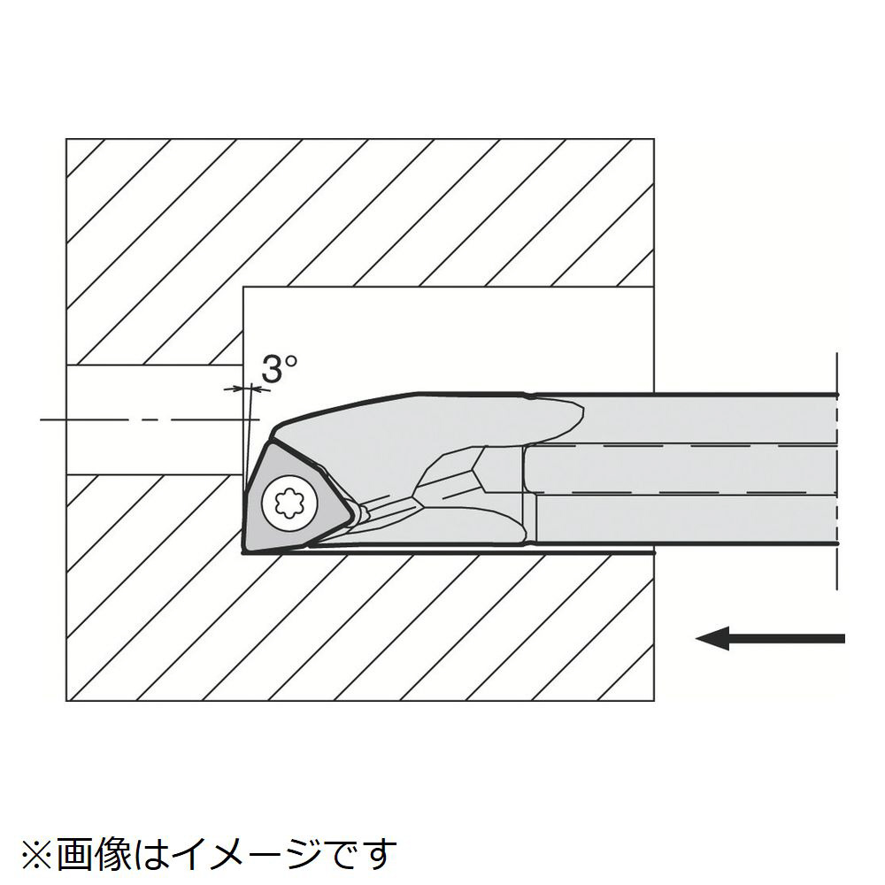 京セラ 内径加工用ホルダ A12M-SWUPR11-14AE