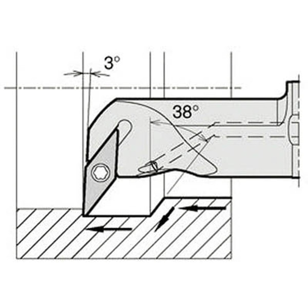 アウトレット 美品 京セラ 内径加工用ホルダ A20RSVUBR1125AE | www