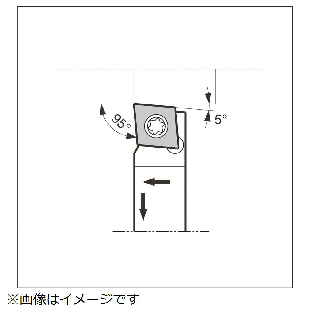 京セラ スモールツール用ホルダ SCLCR1010JX-09FF