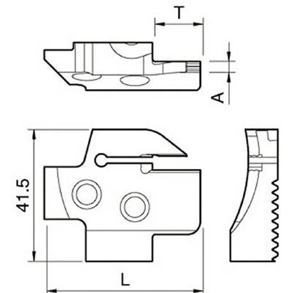 京セラ 溝入れ用ホルダ KGDFR-50-3C-C｜の通販はソフマップ[sofmap]