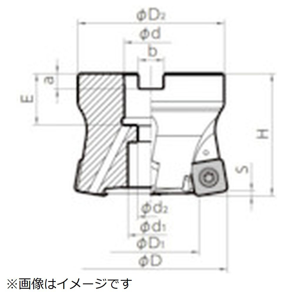 京セラ ミーリング用ホルダ MFH063R-14-5T-22M