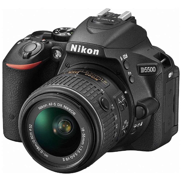 【海外限定】 D5500 18-55 VR II レンズキット （ブラック）|Nikon(ニコン) デジタルカメラ