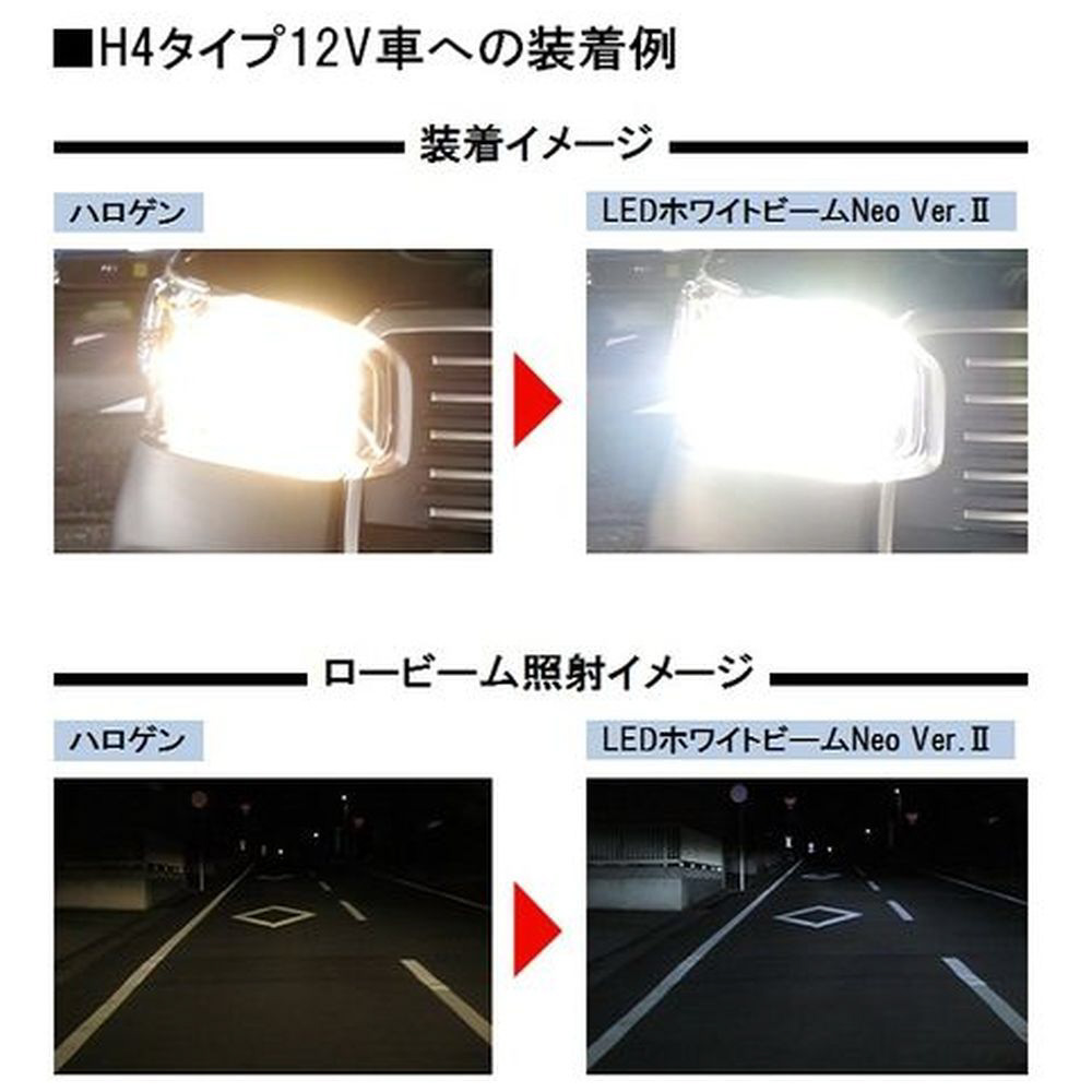 ヘッドランプ専用LEDホワイトビームNeo VerII P414KWT｜の通販はソフマップ[sofmap]