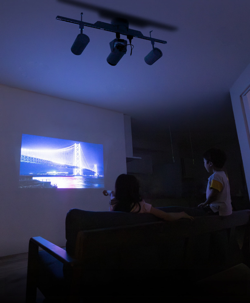 プロジェクター ダクトレール・卓上兼用プロジェクター TDR20064PJ｜の