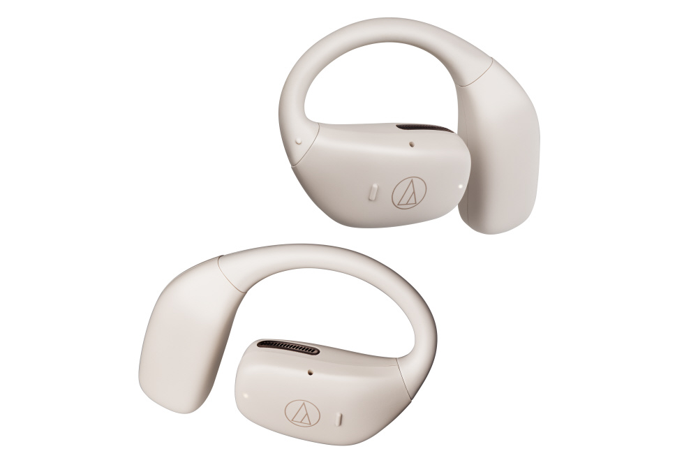 ホワイト ワイヤレスイヤホン 耳掛け式 明誠 ワイヤレスイヤホン 空気伝導 Bluetooth5.4 ノイズキャンセ