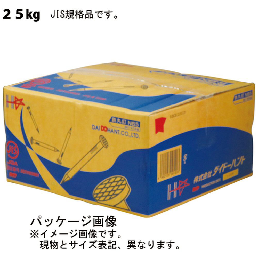 ダイドーハント ＪＩＳ丸釘 Ｎ９０ ２５ｋｇ（約３０００本） 00009122