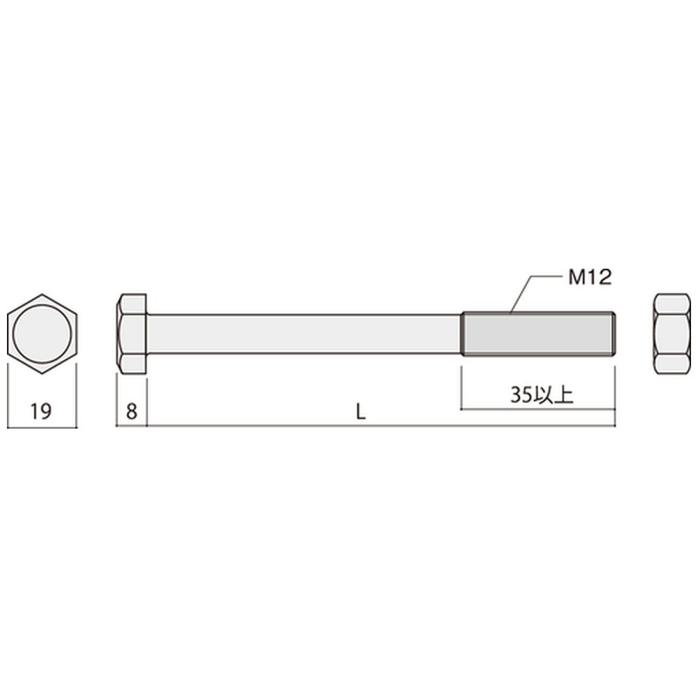 ダイドーハント Ｚマーク 六角ナット Ｍ１２ ２種 １０入 - その他