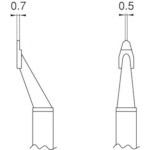 T8-1002 白光 こて先 CHIP 0.5C型2本入り｜の通販はソフマップ[sofmap]