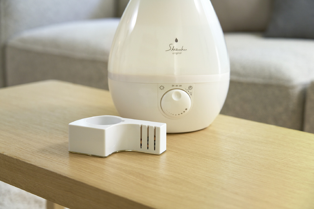 超音波式アロマ加湿器 SHIZUKU original ピンク ASZ-330-PK ［超音波式