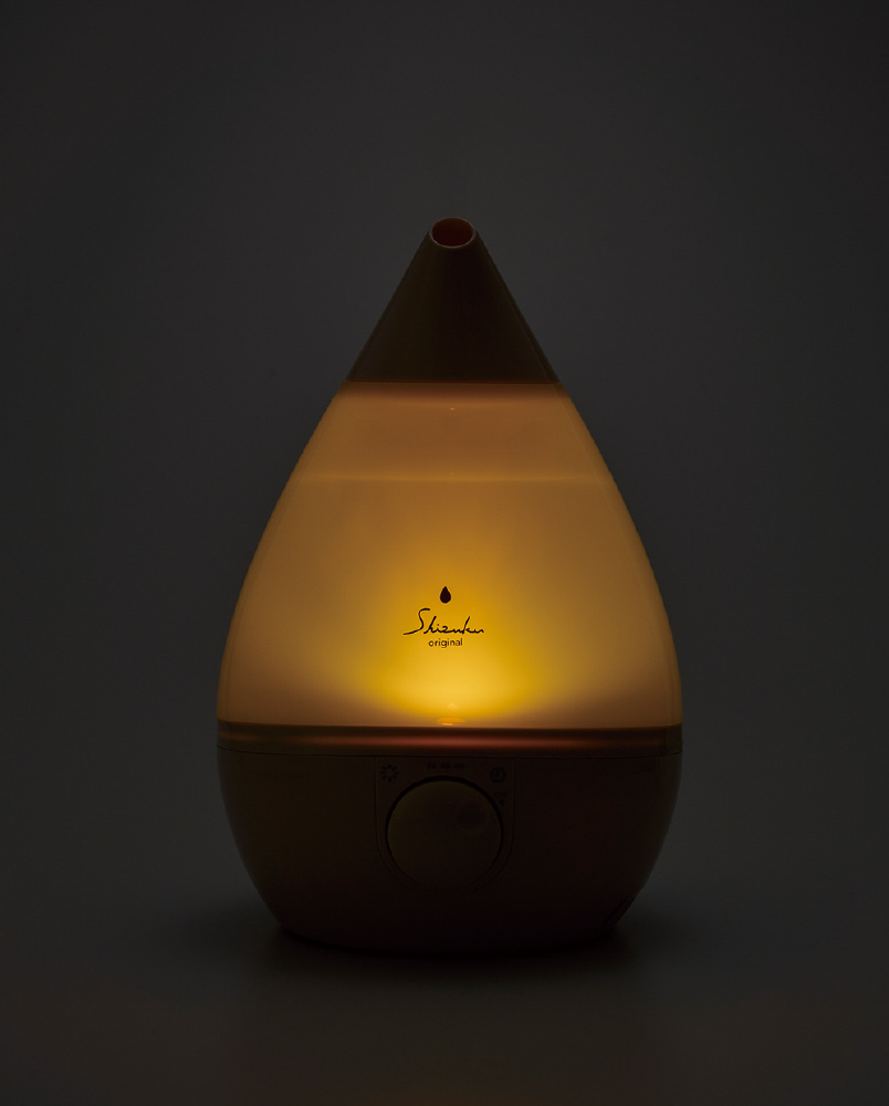 加湿器 zisoz 超音波式アロマ加湿器 SHIZUKU original ピンク ASZ-330-PK ［超音波式