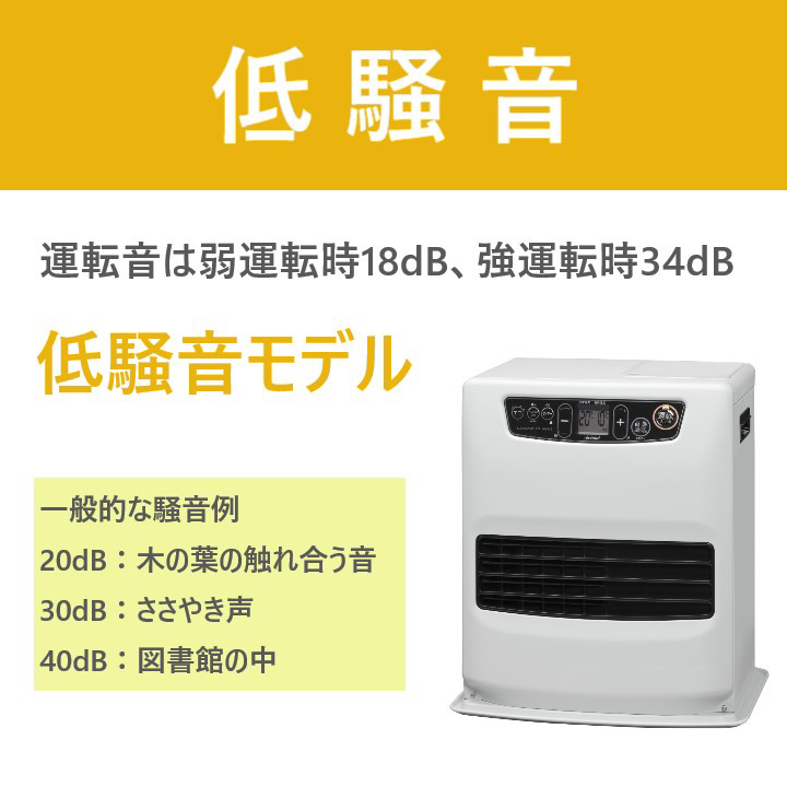 冷暖房・空調TOYOTOMI LC-S53I(W) WHITE