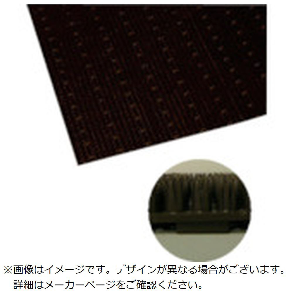 ミヅシマ工業 チェックチェッカー中フチ- ブラウン 420-022 通販