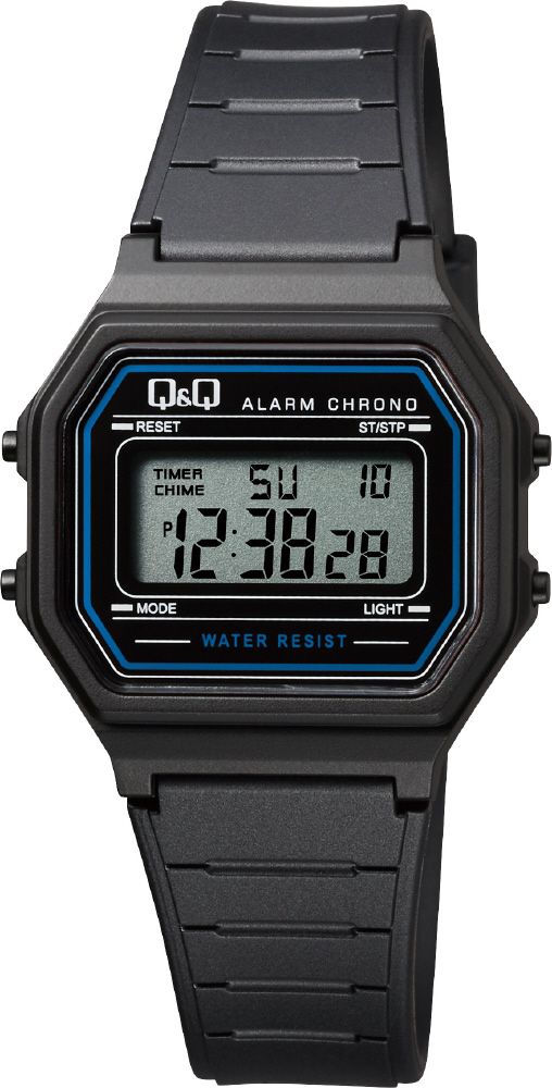 Q Q デジタル腕時計 ブラック M173j009 の通販はソフマップ Sofmap